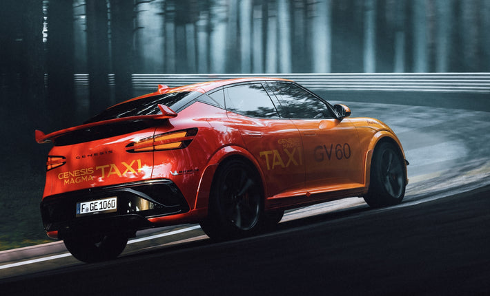 Genesis Track Taxi GV60 Magma voucher experience