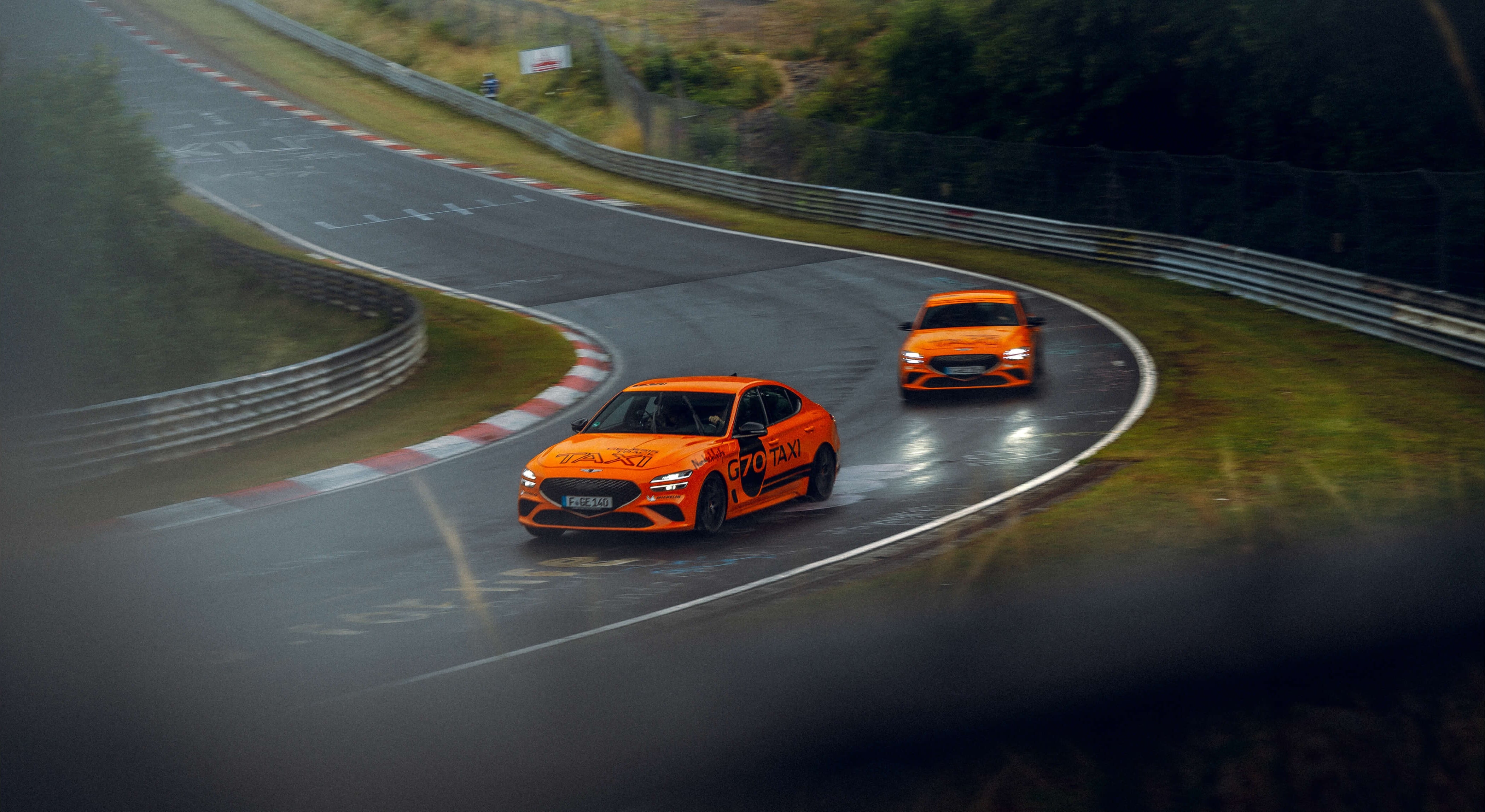Ein perfektes Team: Der Genesis G70 auf dem Nürburgring
