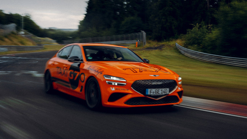 Genesis G70 Track Taxi