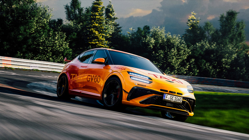 Genesis GV60 Magma Track Taxi