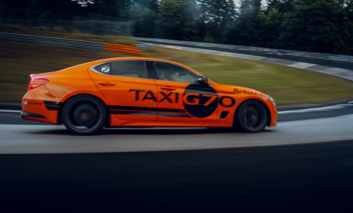 Genesis Track Taxi G70 voucher card